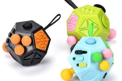 12 sides anti stress reliever fidget cube  (5)