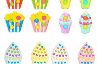 Anti stress anxiety ice cream pop it toy  (5)