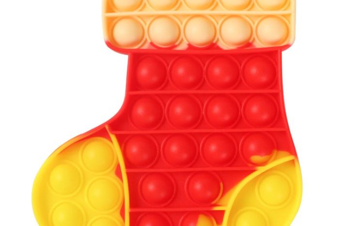 Big size silicone santa pop it toy (2)