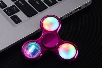 Colorful metal flash gyro kids fidget spinner (5)