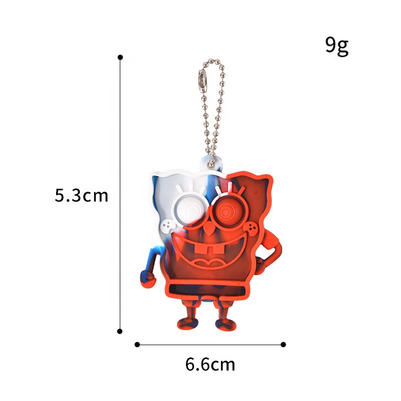Mini keychain push mini pop it toy Pop It Fidget Toy Wholesale