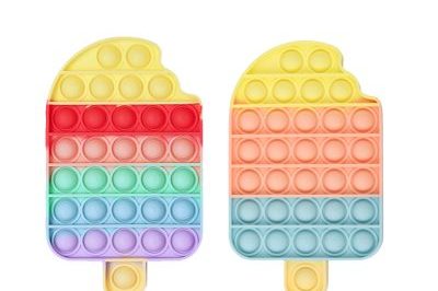 New poppings its design ice cream pop it toy  (3)