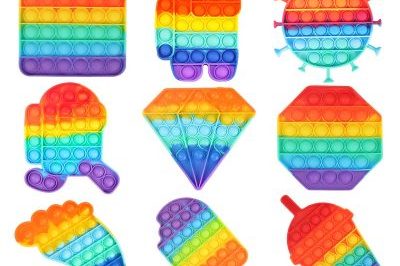 Rainbow anxiety relief pop fidget toy (4)