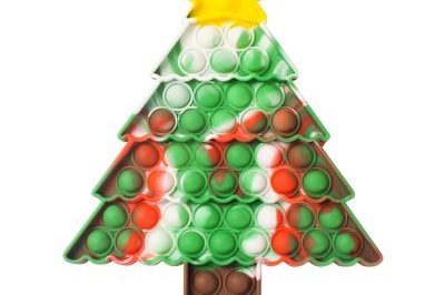 Sensory christmas tree pop it fidget toy  (4)