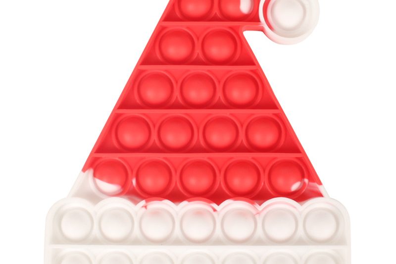 Sensory christmas tree pop it fidget toy  (6)