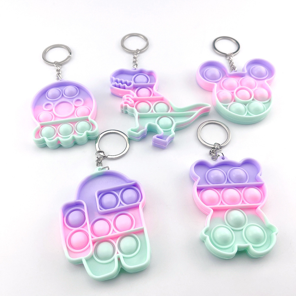 Squishy stress reliever mini pop it toy (2)