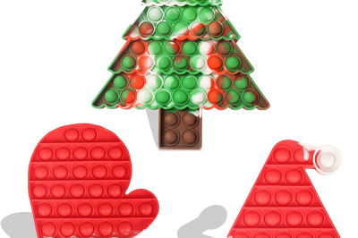 Wholesale christmas gifts pop it fidget toy (6)