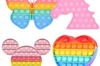 Wholesale price push rainbow pop it fidget toy (3)