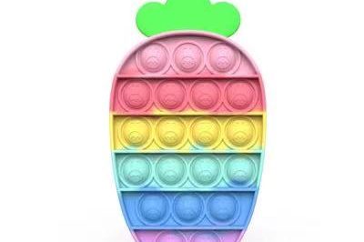 Xmas poppet rainbow push mini pop it toy (4)